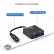 Semi-Flexible Solar Panel (18V 10W), with DC5521 and Dual USB Ports