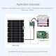 Solar Power Manager Module, Supports 6V-24V Solar Panel and Type-C Power Adapter, with Battery Holder Solar Power Manager Module, Supports 6V-24V Solar Panel and Type-C Power Adapter, with Battery Holder