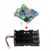 Solar Power Manager Module, Supports 6V-24V Solar Panel and Type-C Power Adapter, with Battery Holder
