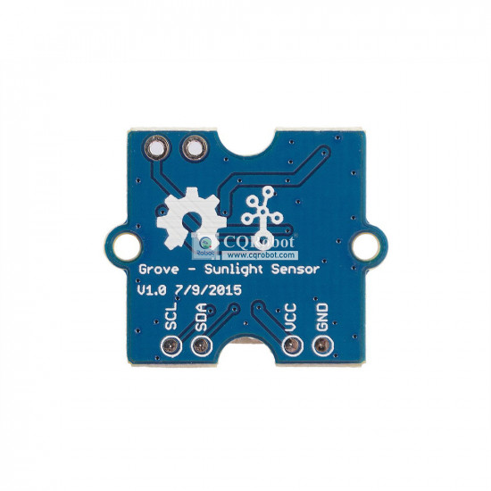 Grove - Sunlight sensor (visible light and infrared light) - SI1151 Grove - Sunlight sensor (visible light and infrared light) - SI1151