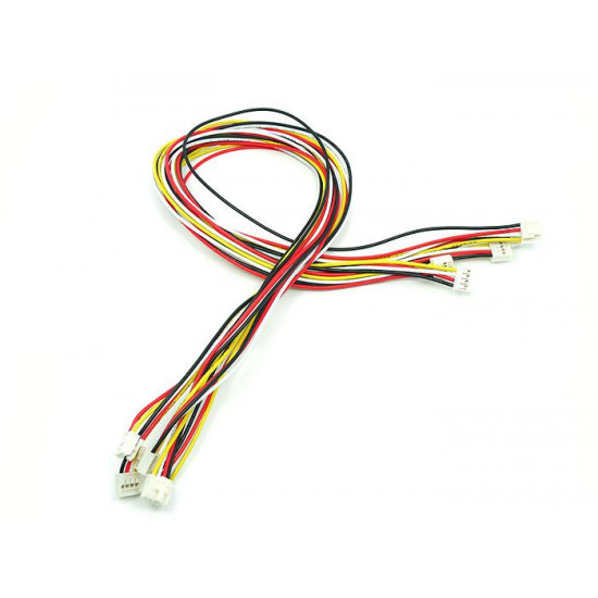 Grove - Universal 4 Pin Buckled 50cm Cable (5 PCS Pack) Grove - Universal 4 Pin Buckled 50cm Cable (5 PCS Pack)