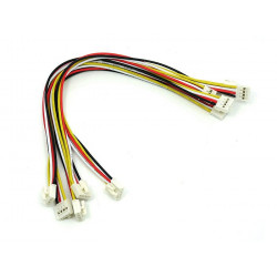 Grove - Universal 4 Pin Buckled 20cm Cable (5 PCS Pack)
