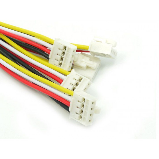 Grove - Universal 4 Pin Buckled 20cm Cable (5 PCS Pack) Grove - Universal 4 Pin Buckled 20cm Cable (5 PCS Pack)