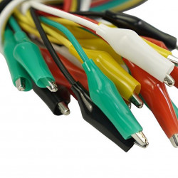 Alligator Clip Test Cables 30CM (10 PCS Pack)