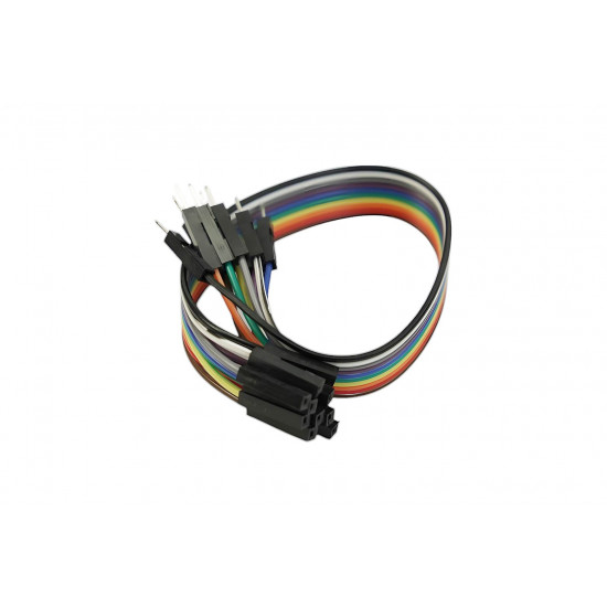 DuPont Male to Female Color Jumper Wires 18CM (10 Pack) DuPont Male to Female Color Jumper Wires 18CM (10 Pack)