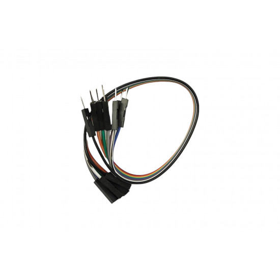 DuPont Male to Female Color Jumper Wires 18CM (10 Pack) DuPont Male to Female Color Jumper Wires 18CM (10 Pack)