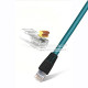 M12 to RJ45 Ethernet Cable X Type 8-Core 5M
