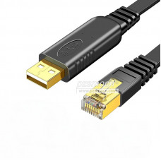 USB to RJ45 Cable Console Debugging Cable 1.8M