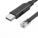 USB to RJ45 Cable Console Debugging Cable 1.8M