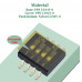 1.27 mm Pitch 4 Position / 8 Pin Dual Row SMT Patch DIP Switch