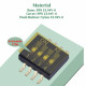 1.27 mm Pitch 4 Position / 8 Pin Dual Row SMT Patch DIP Switch