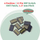 1.27 mm Pitch 6 Position / 12 Pin Dual Row SMT Patch DIP Switch