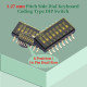 1.27 mm Pitch 8 Position / 16 Pin Dual Row SMT Patch DIP Switch