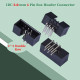 2.0 mm 2*3 Double Row 6 Pin IDC Box Header Connector Male Socket SMT Terminal 2.0 mm 2*3 Double Row 6 Pin IDC Box Header Connector Male Socket SMT Terminal