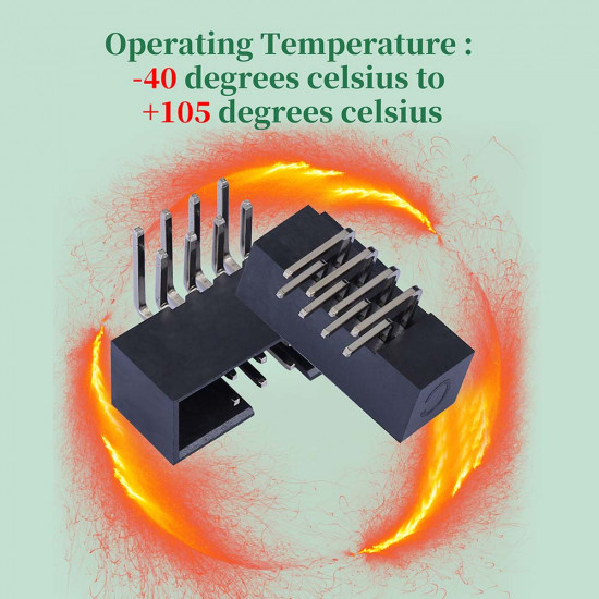 2.0 mm 2*4 Double Row 8 Pin IDC Box Header Connector Male Socket SMT Terminal 2.0 mm 2*4 Double Row 8 Pin IDC Box Header Connector Male Socket SMT Terminal