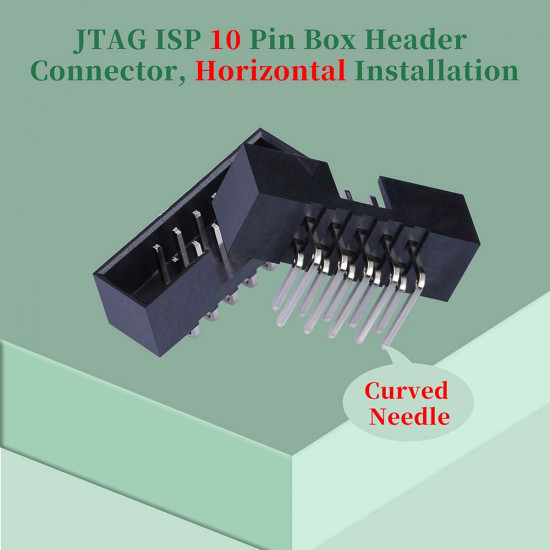 2.0 mm 2*5 Double Row 10 Pin IDC Box Header Connector Male Socket SMT Terminal