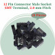 2.0 mm 2*6 Double Row 12 Pin IDC Box Header Connector Male Socket SMT Terminal 2.0 mm 2*6 Double Row 12 Pin IDC Box Header Connector Male Socket SMT Terminal