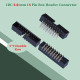 2.0 mm 2*9 Double Row 18 Pin IDC Box Header Connector Male Socket SMT Terminal