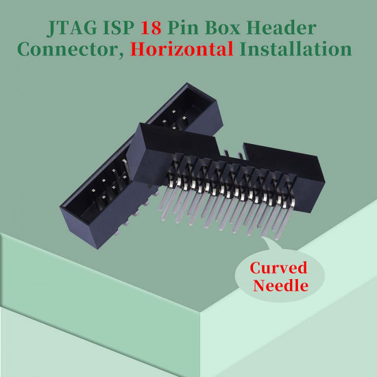 2.0 mm 2*9 Double Row 18 Pin IDC Box Header Connector Male Socket SMT Terminal