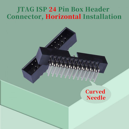 2.0 mm 2*12 Double Row 24 Pin IDC Box Header Connector Male Socket SMT Terminal