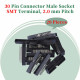 2.0 mm 2*15 Double Row 30 Pin IDC Box Header Connector Male Socket SMT Terminal 2.0 mm 2*15 Double Row 30 Pin IDC Box Header Connector Male Socket SMT Terminal