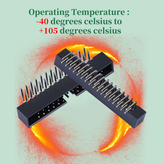 2.0 mm 2*17 Double Row 34 Pin IDC Box Header Connector Male Socket SMT Terminal 2.0 mm 2*17 Double Row 34 Pin IDC Box Header Connector Male Socket SMT Terminal