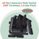 2.0 mm 2*20 Double Row 40 Pin IDC Box Header Connector Male Socket SMT Terminal 2.0 mm 2*20 Double Row 40 Pin IDC Box Header Connector Male Socket SMT Terminal
