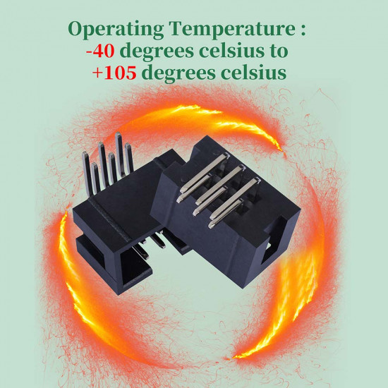 2.54 mm 2*3 Double Row 6 Pin IDC Box Header Connector Male Socket SMT Terminal 2.54 mm 2*3 Double Row 6 Pin IDC Box Header Connector Male Socket SMT Terminal