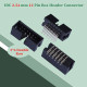 2.54 mm 2*6 Double Row 12 Pin IDC Box Header Connector Male Socket SMT Terminal 2.54 mm 2*6 Double Row 12 Pin IDC Box Header Connector Male Socket SMT Terminal