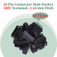 2.54 mm 2*9 Double Row 18 Pin IDC Box Header Connector Male Socket SMT Terminal