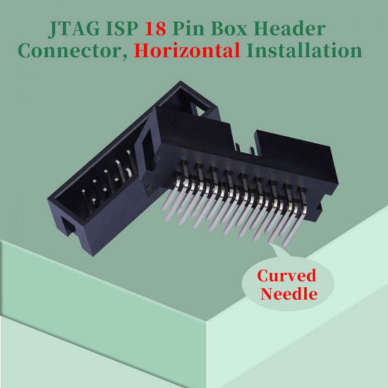 2.54 mm 2*9 Double Row 18 Pin IDC Box Header Connector Male Socket SMT Terminal 2.54 mm 2*9 Double Row 18 Pin IDC Box Header Connector Male Socket SMT Terminal