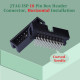 2.54 mm 2*9 Double Row 18 Pin IDC Box Header Connector Male Socket SMT Terminal 2.54 mm 2*9 Double Row 18 Pin IDC Box Header Connector Male Socket SMT Terminal
