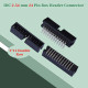 2.54 mm 2*12 Double Row 24 Pin IDC Box Header Connector Male Socket SMT Terminal