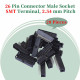 2.54 mm 2*13 Double Row 26 Pin IDC Box Header Connector Male Socket SMT Terminal 2.54 mm 2*13 Double Row 26 Pin IDC Box Header Connector Male Socket SMT Terminal