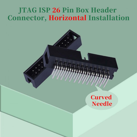 2.54 mm 2*13 Double Row 26 Pin IDC Box Header Connector Male Socket SMT Terminal