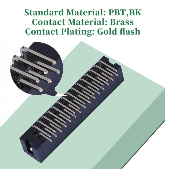 2.54 mm 2*15 Double Row 30 Pin IDC Box Header Connector Male Socket SMT Terminal 2.54 mm 2*15 Double Row 30 Pin IDC Box Header Connector Male Socket SMT Terminal