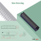 2.54 mm 2*17 Double Row 34 Pin IDC Box Header Connector Male Socket SMT Terminal 2.54 mm 2*17 Double Row 34 Pin IDC Box Header Connector Male Socket SMT Terminal