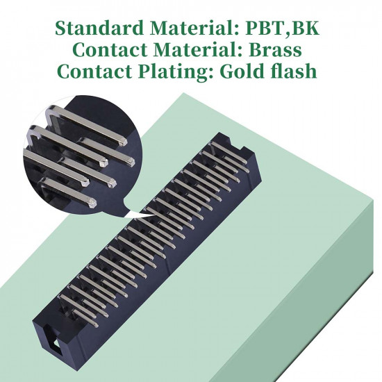 2.54 mm 2*17 Double Row 34 Pin IDC Box Header Connector Male Socket SMT Terminal 2.54 mm 2*17 Double Row 34 Pin IDC Box Header Connector Male Socket SMT Terminal