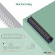 2.54 mm 2*20 Double Row 40 Pin IDC Box Header Connector Male Socket SMT Terminal 2.54 mm 2*20 Double Row 40 Pin IDC Box Header Connector Male Socket SMT Terminal