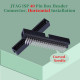 2.54 mm 2*20 Double Row 40 Pin IDC Box Header Connector Male Socket SMT Terminal 2.54 mm 2*20 Double Row 40 Pin IDC Box Header Connector Male Socket SMT Terminal