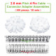 2.8 mm Pitch 4 Pin Automotive Cable Connector Adapter Assemblies Kit. 2.8 mm Pitch 4 Pin Automotive Cable Connector Adapter Assemblies Kit.