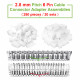 2.8 mm Pitch 6 Pin Automotive Cable Connector Adapter Assemblies Kit. 2.8 mm Pitch 6 Pin Automotive Cable Connector Adapter Assemblies Kit.