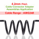 4.2 mm Pitch 6 Pin Automotive Cable Connector Adapter Assemblies Kit. 4.2 mm Pitch 6 Pin Automotive Cable Connector Adapter Assemblies Kit.