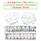 6.3 mm Pitch 1 Pin Automotive Cable Connector Adapter Assemblies Kit. 6.3 mm Pitch 1 Pin Automotive Cable Connector Adapter Assemblies Kit.