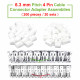 6.3 mm Pitch 4 Pin Automotive Cable Connector Adapter Assemblies Kit. 6.3 mm Pitch 4 Pin Automotive Cable Connector Adapter Assemblies Kit.