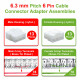 6.3 mm Pitch 6 Pin Automotive Cable Connector Adapter Assemblies Kit. 6.3 mm Pitch 6 Pin Automotive Cable Connector Adapter Assemblies Kit.