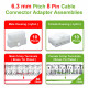6.3 mm Pitch 8 Pin Automotive Cable Connector Adapter Assemblies Kit. 6.3 mm Pitch 8 Pin Automotive Cable Connector Adapter Assemblies Kit.
