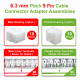 6.3 mm Pitch 9 Pin Automotive Cable Connector Adapter Assemblies Kit. 6.3 mm Pitch 9 Pin Automotive Cable Connector Adapter Assemblies Kit.
