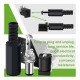 5.5*2.1 mm DC Power Male Plug and Female Socket with Shrink Tube.