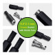 5.5*2.1 mm DC Power Female Plug with Shrink Tube. 5.5*2.1 mm DC Power Female Plug with Shrink Tube.